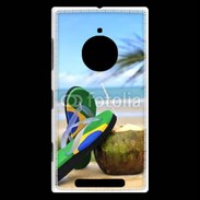 Coque Nokia Lumia 830 Plage Brésil et noix de coco
