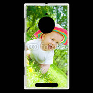 Coque Nokia Lumia 830 Sourire de bébé en plein air