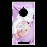 Coque Nokia Lumia 830 Amour de bébé en violet