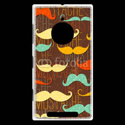 Coque Nokia Lumia 830 Fond en moustache