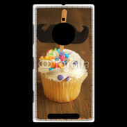 Coque Nokia Lumia 830 Cupcake moustache