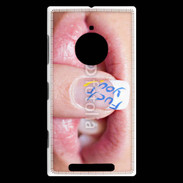 Coque Nokia Lumia 830 Fuck you 5