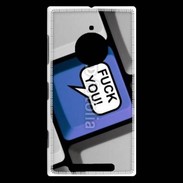 Coque Nokia Lumia 830 Clavier humour fuck you