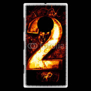 Coque Nokia Lumia 830 Deux en feu