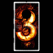 Coque Nokia Lumia 830 Trois en feu