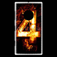 Coque Nokia Lumia 830 Quatre en feu