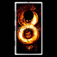 Coque Nokia Lumia 830 Huit en feu