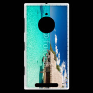 Coque Nokia Lumia 830 Bungalow sur mer tropicale