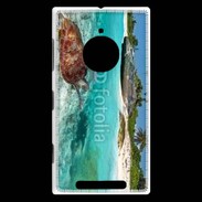 Coque Nokia Lumia 830 Belle plage avec tortue