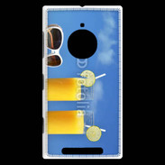 Coque Nokia Lumia 830 Jus d'orange sur la plage