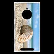 Coque Nokia Lumia 830 Coquillage sur la plage 5