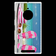 Coque Nokia Lumia 830 La vie en rose à la plage