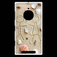 Coque Nokia Lumia 830 Toi et moi sur la plage