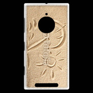 Coque Nokia Lumia 830 Soleil et sable sur la plage