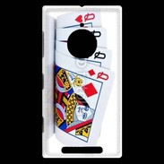 Coque Nokia Lumia 830 Carré de dames au poker