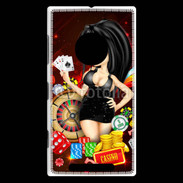 Coque Nokia Lumia 830 Lady au casino
