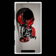 Coque Nokia Lumia 830 Moto customisée 1