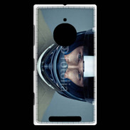 Coque Nokia Lumia 830 homme avec casque de moto