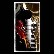 Coque Nokia Lumia 830 Mélange d'instruments de musique