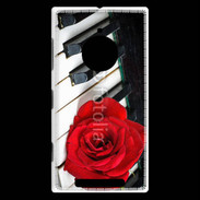 Coque Nokia Lumia 830 Rose sur un piano