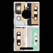 Coque Nokia Lumia 830 Music audio tape vintage