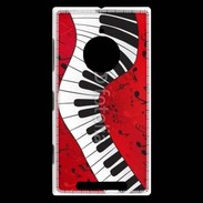 Coque Nokia Lumia 830 Abstract piano 2