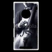 Coque Nokia Lumia 830 Violoncelliste en noir et blanc 5