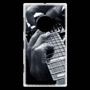 Coque Nokia Lumia 830 Musicien de blues à la guitare