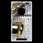 Coque Nokia Lumia 830 Saxophone et partitions 15
