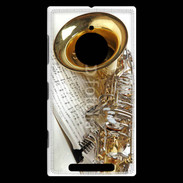 Coque Nokia Lumia 830 Saxophone et partitions 16