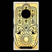 Coque Nokia Lumia 830 Islam noir et jaune 25