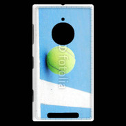 Coque Nokia Lumia 830 Cours de tennis béton bleu
