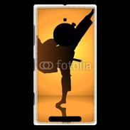 Coque Nokia Lumia 830 Silhouette de karatéka