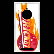 Coque Nokia Lumia 830 Cricket balle flamme