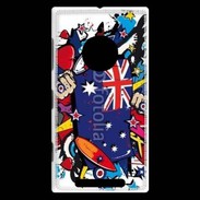 Coque Nokia Lumia 830 Graffiti Australie rugby