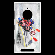 Coque Nokia Lumia 830 Rafting en rivière très agitée 