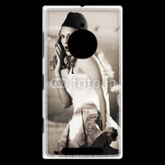 Coque Nokia Lumia 830 Femme avec fond avion