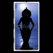Coque Nokia Lumia 830 Silhouette de nuit dans l'eau