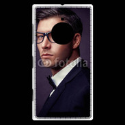 Coque Nokia Lumia 830 Homme charmant en costume et lunettes