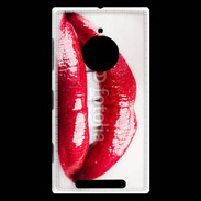 Coque Nokia Lumia 830 Bouche sexy gloss rouge