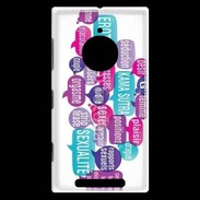 Coque Nokia Lumia 830 Nuage de mots sexy
