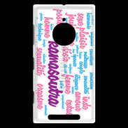 Coque Nokia Lumia 830 Nuage de mots sexy 3