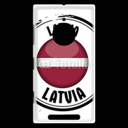 Coque Nokia Lumia 830 Logo Lettonie