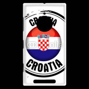 Coque Nokia Lumia 830 Logo Croatie