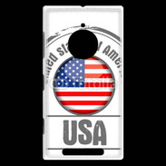 Coque Nokia Lumia 830 Logo USA