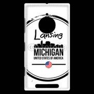 Coque Nokia Lumia 830 Logo Michigan