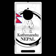 Coque Nokia Lumia 830 Logo Népal