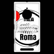 Coque Nokia Lumia 830 Logo Rome Italie