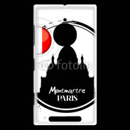 Coque Nokia Lumia 830 Logo Montmartre Paris
