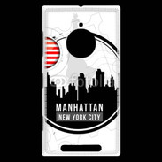Coque Nokia Lumia 830 Logo Manhattan